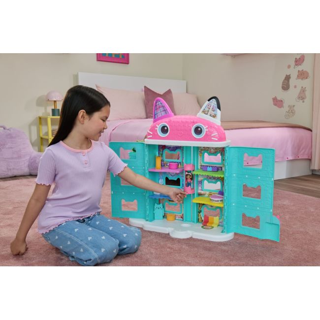 GABBYS DOLLHOUSE FILMUL CASA DE PAPUSI A LUI GABBYS MEOW MAZING CU ACCESORII VIV6074334