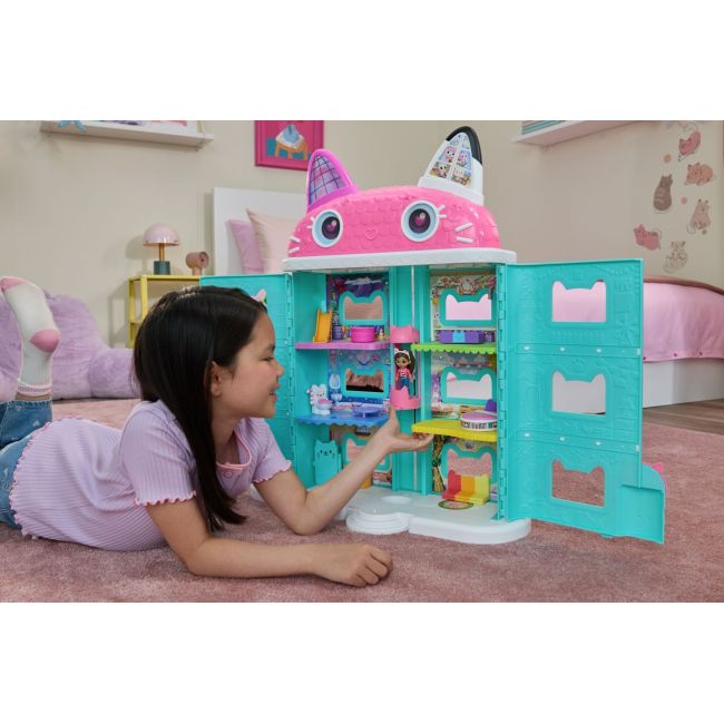 GABBYS DOLLHOUSE FILMUL CASA DE PAPUSI A LUI GABBYS MEOW MAZING CU ACCESORII VIV6074334