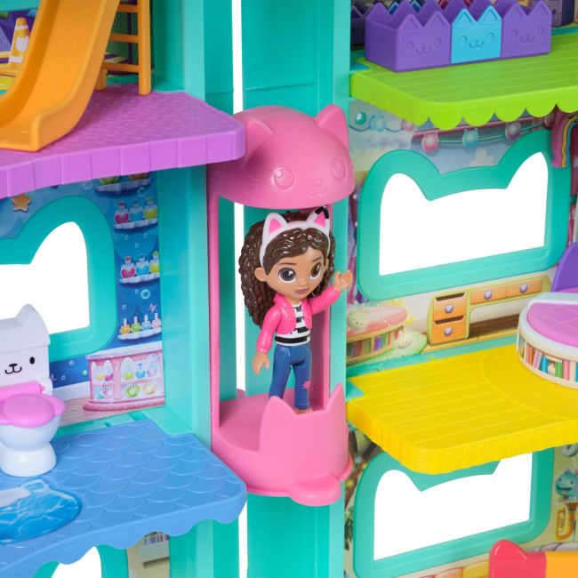 GABBYS DOLLHOUSE FILMUL CASA DE PAPUSI A LUI GABBYS MEOW MAZING CU ACCESORII VIV6074334