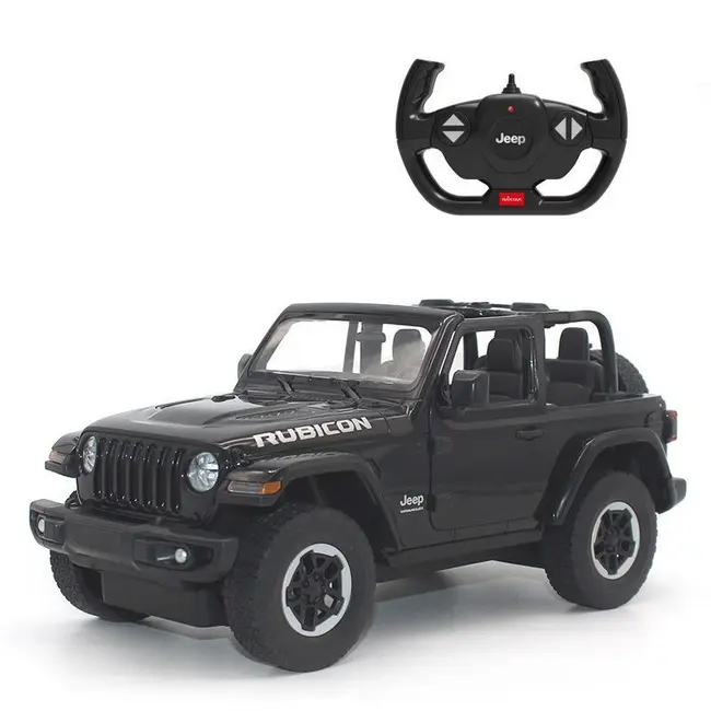 MASINA CU TELECOMANDA JEEP WRANGLER RUBICON SCARA 1 LA 14 VIVRas79400