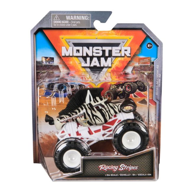 MONSTER JAM MASINUTA METALICA RACING STRIPES SCARA 1 LA 64 VIV6044941_20150174