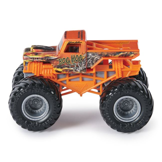 MONSTER JAM SET 2 MASINUTE METALICE BOG HOG SI KING SLING SCARA 1 LA 64 VIV6064128_20148544