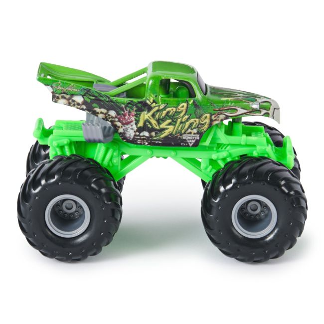 MONSTER JAM SET 2 MASINUTE METALICE BOG HOG SI KING SLING SCARA 1 LA 64 VIV6064128_20148544