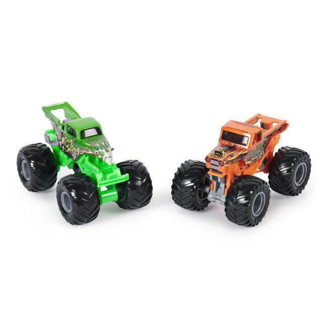 MONSTER JAM SET 2 MASINUTE METALICE BOG HOG SI KING SLING SCARA 1 LA 64 VIV6064128_20148544