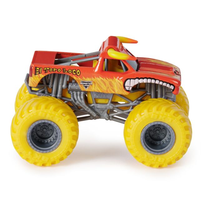 MONSTER JAM SET 2 MASINUTE METALICE EL TORO LOCO SI PIRATES CURSE SCARA 1 LA 64 VIV6064128_20148542