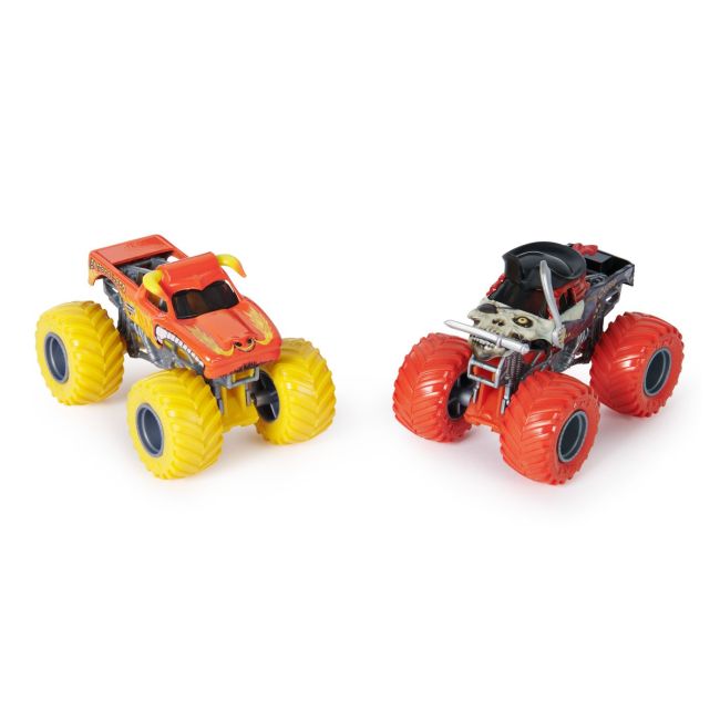 MONSTER JAM SET 2 MASINUTE METALICE EL TORO LOCO SI PIRATES CURSE SCARA 1 LA 64 VIV6064128_20148542