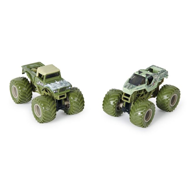 MONSTER JAM SET 2 MASINUTE METALICE SHAKER SI SOLDIER FORTUNE SCARA 1 LA 64 VIV6064128_20148543