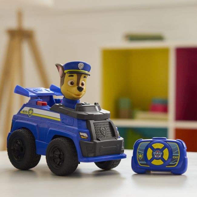 PATRULA CATELUSILOR VEHICUL CU TELECOMANDA ACTION CRUISER SI FIGURINA CHASE VIV6073298