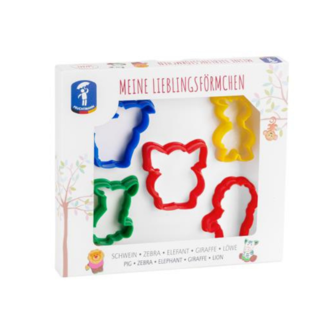 Set forme pentru plastilia - animalute safari