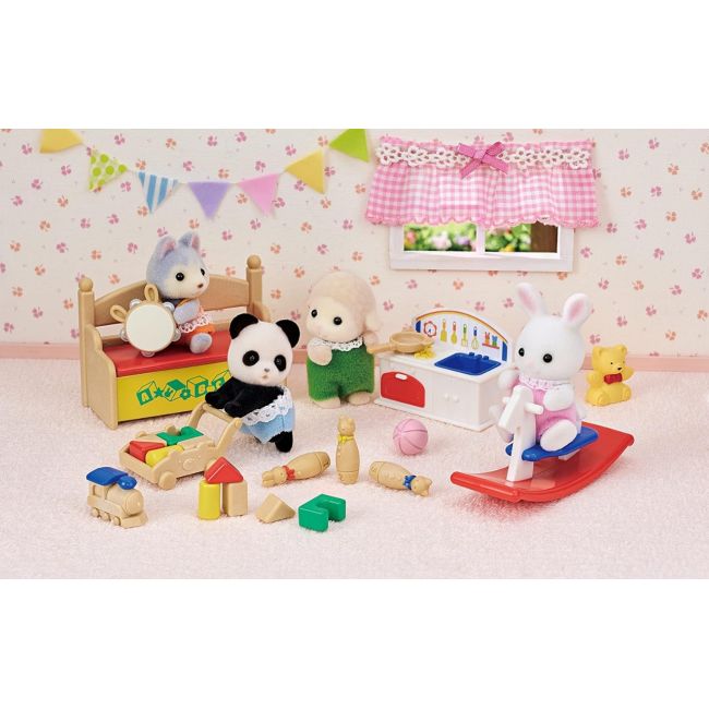 Sylvanian families-camera de joaca si 2 figurine sf5709