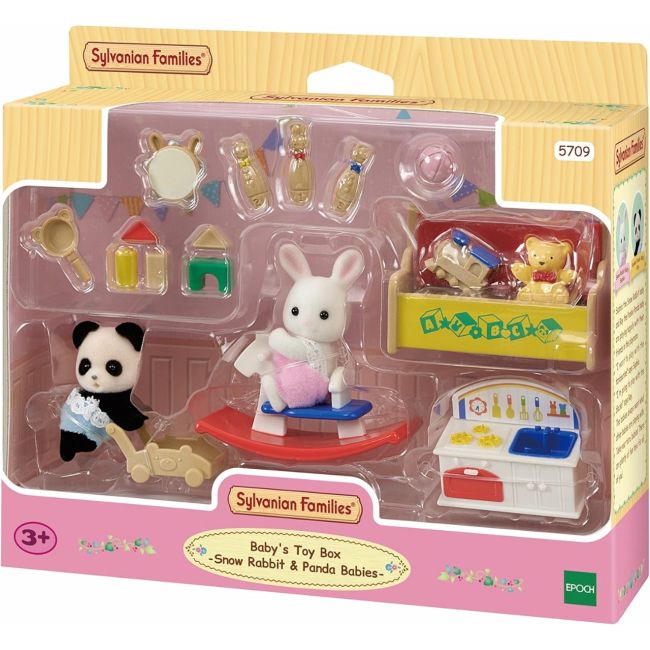 Sylvanian families-camera de joaca si 2 figurine sf5709