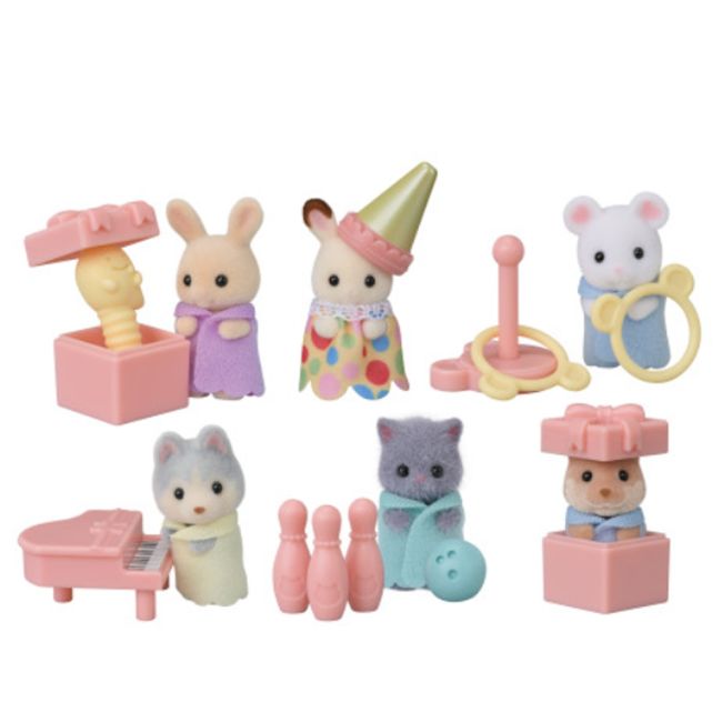 Sylvanian families-figurina surpriza petrecerea sf5835