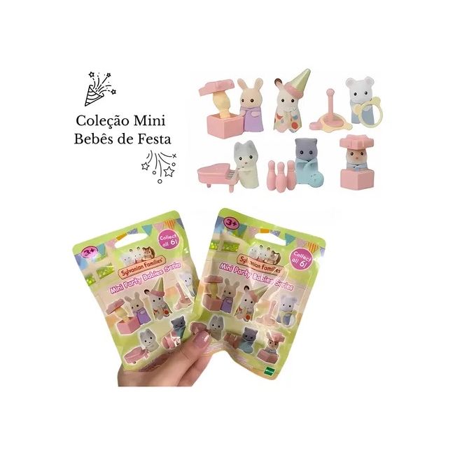 Sylvanian families-figurina surpriza petrecerea sf5835