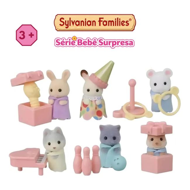 Sylvanian families-figurina surpriza petrecerea sf5835