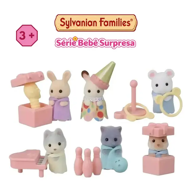 Sylvanian families-figurina surpriza petrecerea sf5835