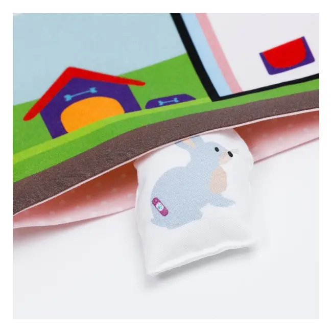 Set joaca portabil Tiny Magic Clinica veterinara cu 5 personaje incluse - SOLTMGV23