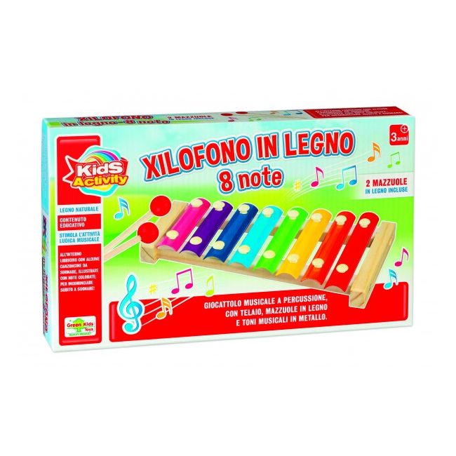 Xilofon 8 note muzicale RS Toys SOLRS11162
