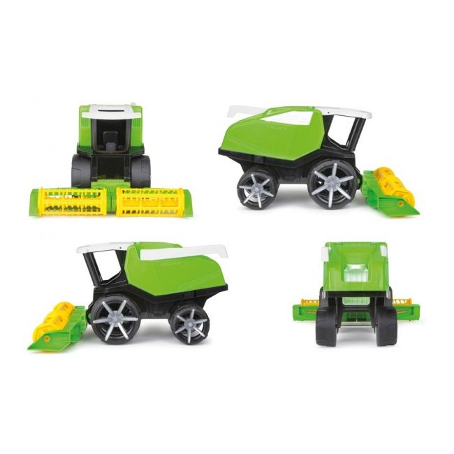 Jucarie plastic Lena Truxx 2 Combina de semanat si treierat cu fermier SOLLE04536