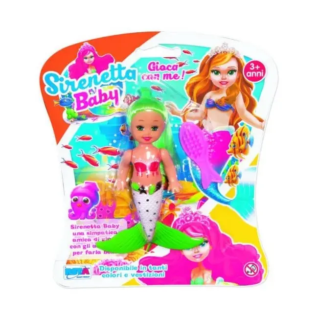 Papusa sirena 11 cm RS Toys SOLRS10182