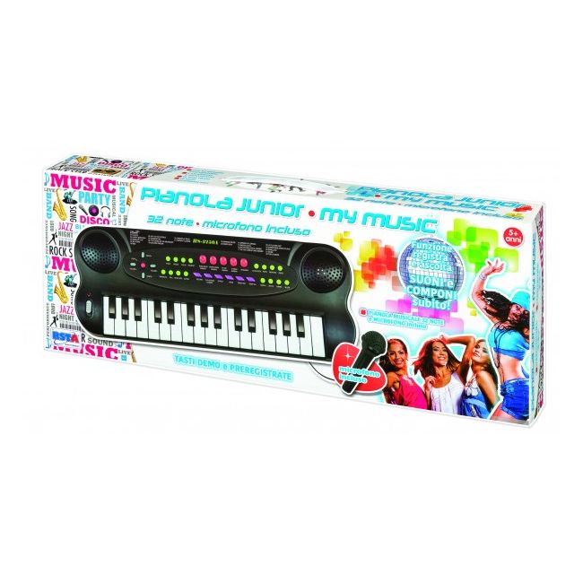 Pian muzical junior RS Toys cu 32 clape SOLRS10718