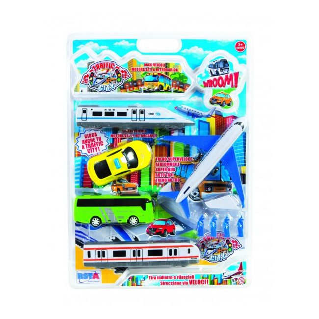Set de joaca vehicule de oras RS Toys SOLRS10256