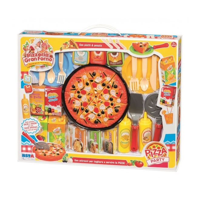 Set pizza RS Toys Gran Forno cu accesorii SOLRS10766