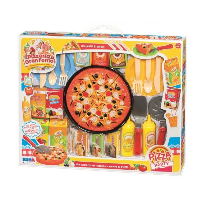 Set pizza RS Toys Gran Forno cu accesorii SOLRS10766