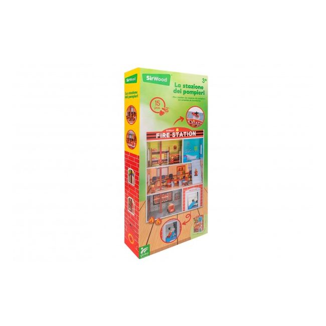 Statie pompieri Globo cu 3 etaje 83 cm SOLGL39960