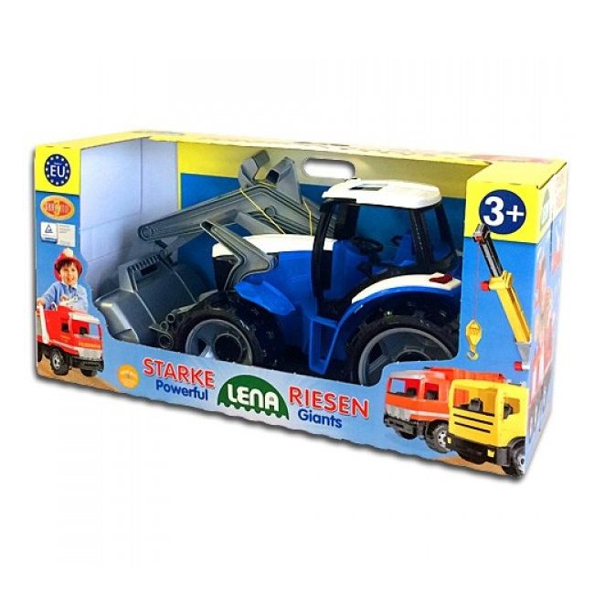 Tractor cu excavator si cupa Gigant plastic 102 cm - SOLLE02081