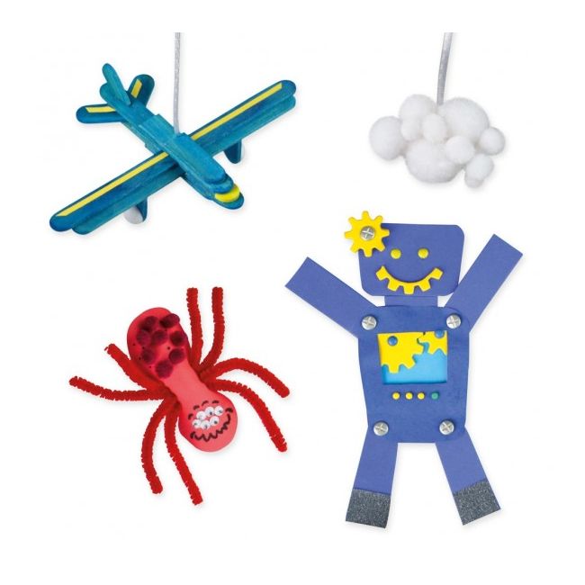 Trusa creatii handmade Jumbo Blue Lena cu 800 accesorii incluse SOLLE42665
