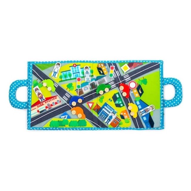 Carticica cu activitati Piqipi - Quiet book Boy Edition - SOLPIQ9497