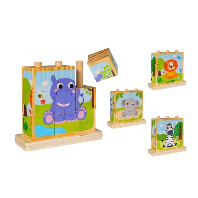 Puzzle 9 cuburi Globo Sirwood SOLGL41237