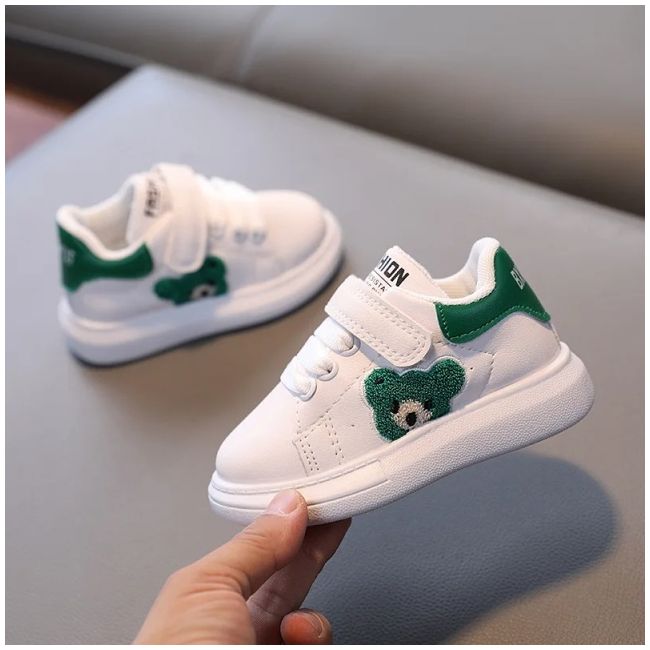 Adidasi albi - green teddy ad820m-3-1
