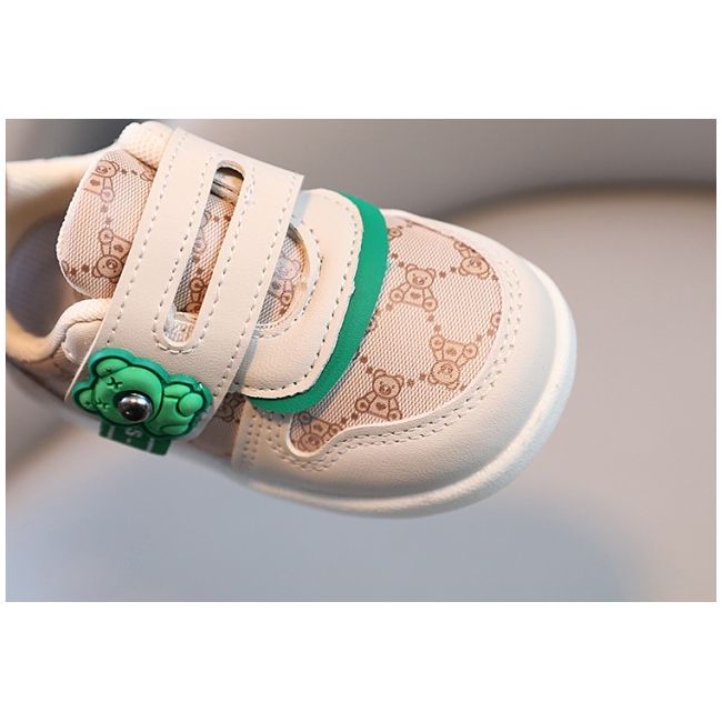 Adidasi pentru baietei - green teddy adt1996-1-sa48