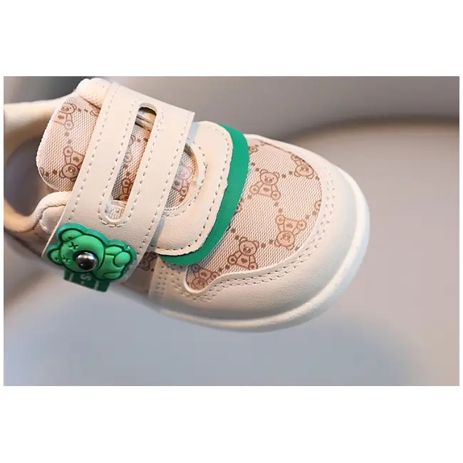 Adidasi pentru baietei - green teddy adt1996-1-sa48