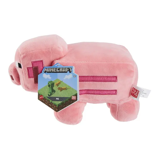 MINECRAFT FIGURINA DE PLUS PORCUSOR 20CM VIVMTHBN39_HBN42