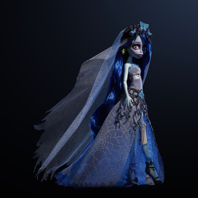 MONSTER HIGH SKULLECTOR PAPUSA EMILY DIN FILMUL CORPSE BRIDE DE TIM BURTONS VIVMTJDR67