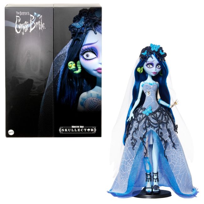 MONSTER HIGH SKULLECTOR PAPUSA EMILY DIN FILMUL CORPSE BRIDE DE TIM BURTONS VIVMTJDR67