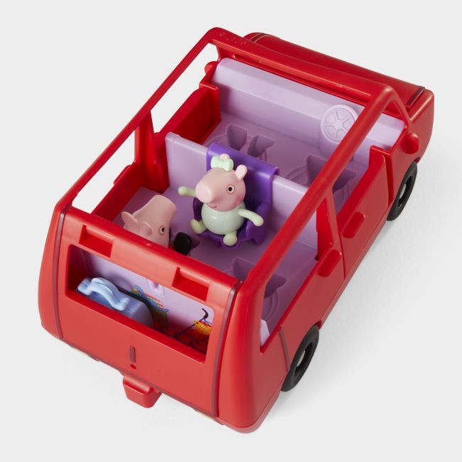 PEPPA PIG MASINA FAMILIEI PEPPA CU FIGURINE VIVG0541