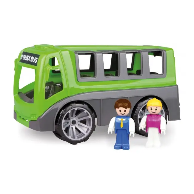 Autobuz Lena Truxx pentru copii cu doua figurine incluse - SOLLE04454