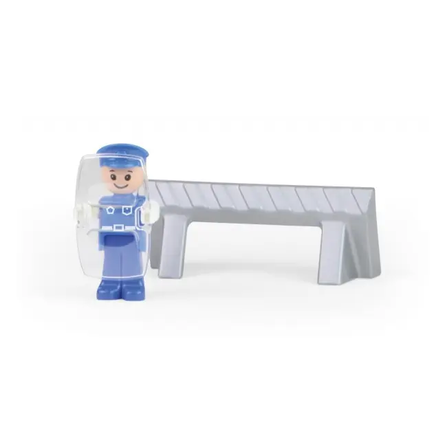 Camion Politie Lena Truxx cu figurina si accesorii - SOLLE04455