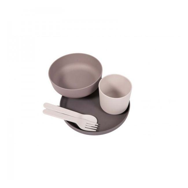 Set 5 accesorii masa bebelusi Bo Jungle Gri SOLBJB551000