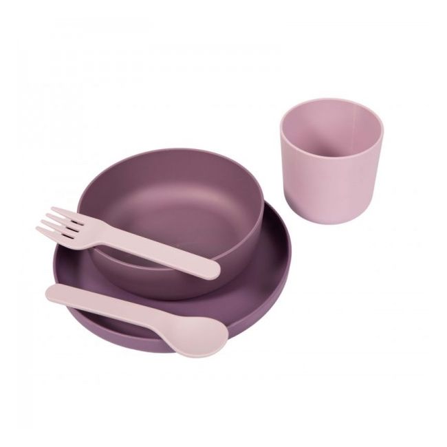 Set 5 accesorii masa bebelusi Bo Jungle Roz SOLBJB551010