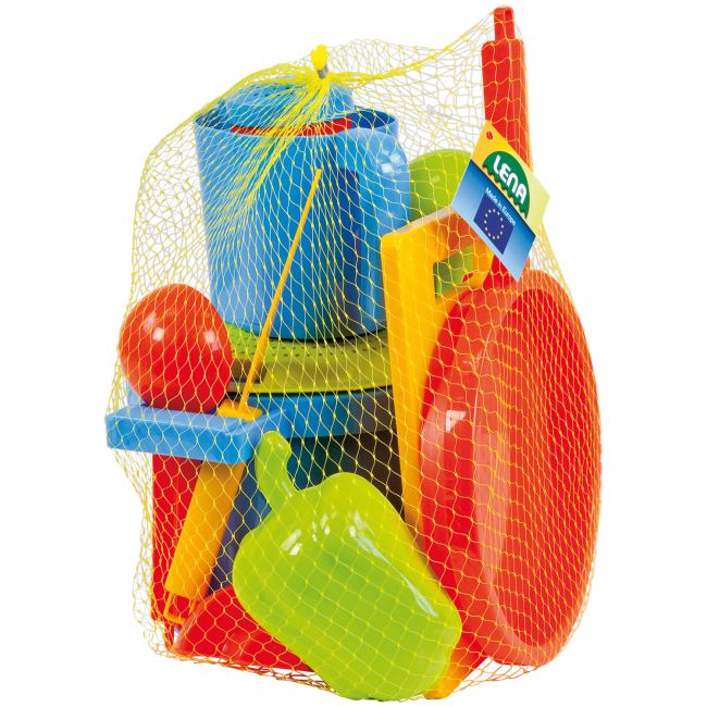 Set 14 jucarii pentru nisip Lena, multicolor