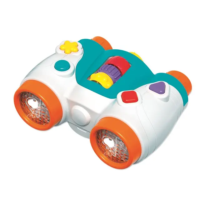Jucarie muzicala bebe si interactiva, Binoclu cu sunete si lumini, varsta recomandata +18 luni