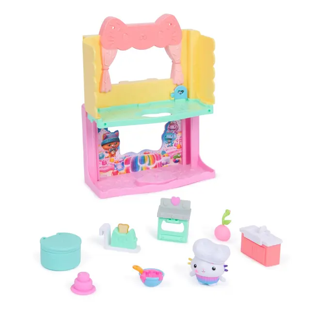 GABBYS DOLLHOUSE FILMUL BUCATARIA MAGICA A LUI CAKEYS CU FIGURINE SI ACCESORII VIV6074281