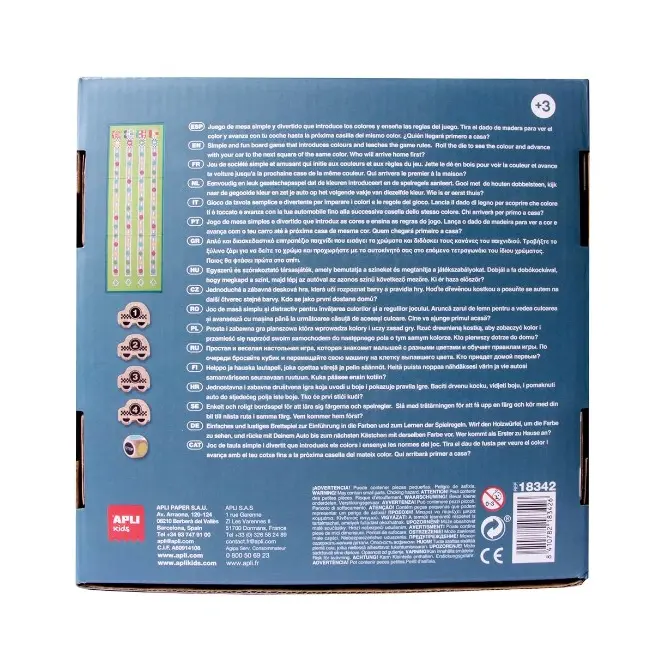 Joc de masa, APLI, tema Curse, 2-4 jucatori