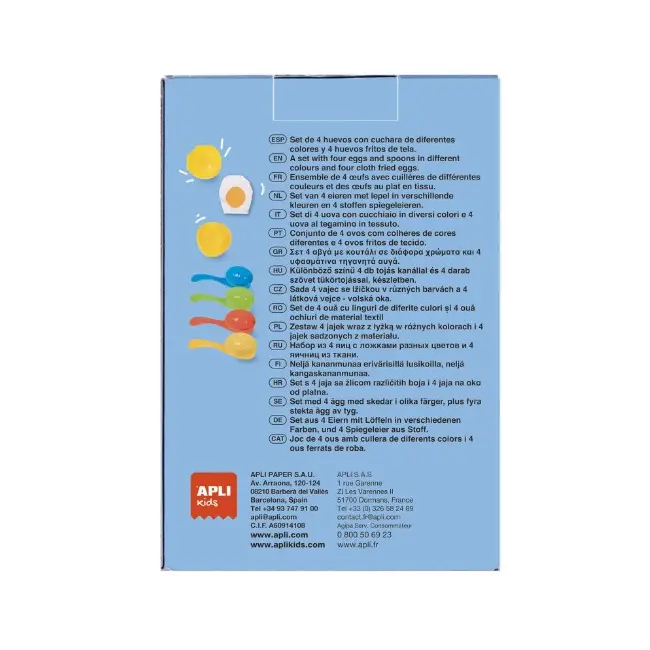 Jucarie interactiva pentru copii, APLI Kids, Plastic, 4+ ani, Multicolor