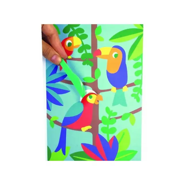 Kit creativ cu nisip colorat Animale