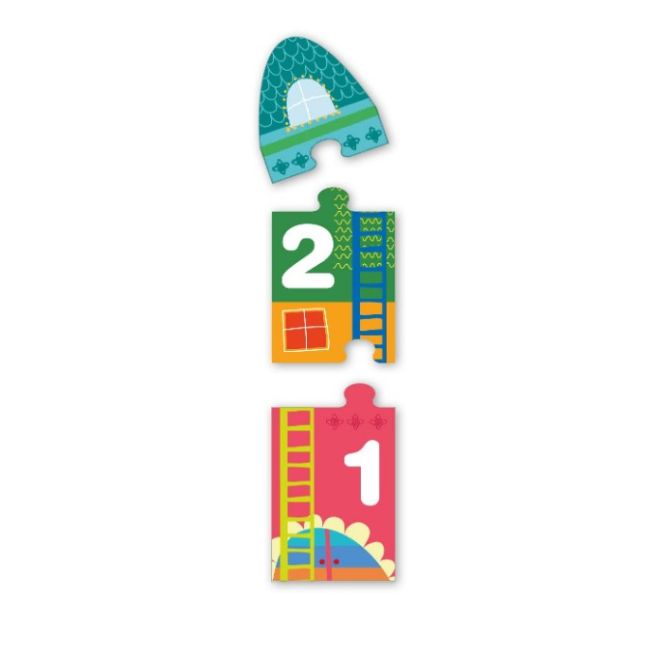 Puzzle APLI - Casuta 1,2,3, 30 piese